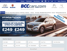 Tablet Screenshot of bcccars.com